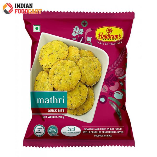 Bánh Snack HALDIRAMS Mathri (200g)