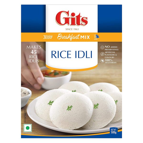 Bánh Ăn Liền Gits Rice Idli Mix (200Gr)
