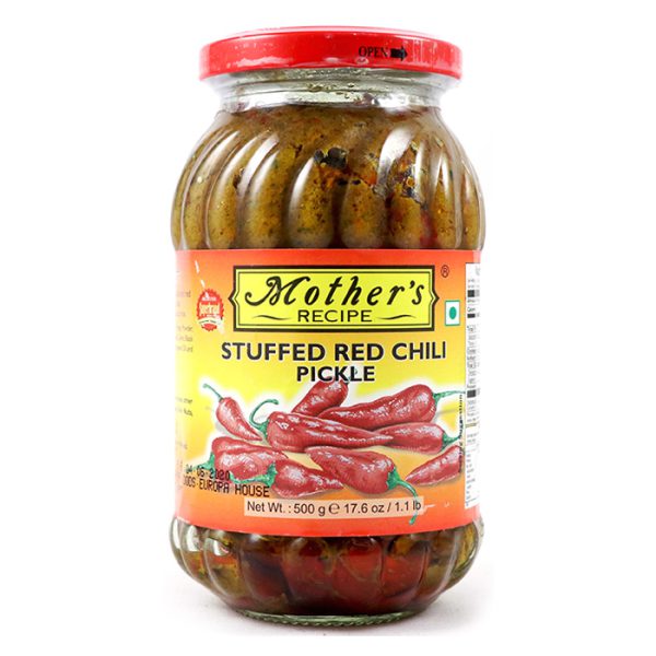 Mothers Red Chili Pickle Stuff (400Gr)