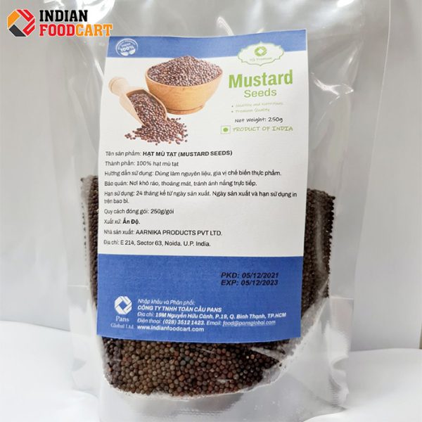 Hạt Mù Tạt PG Mustard Seed (250g)