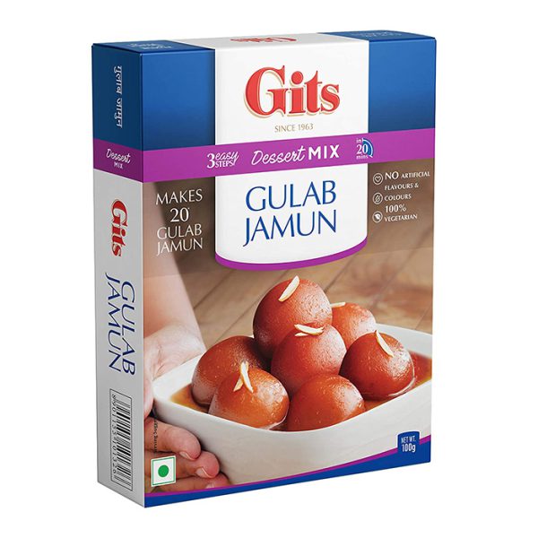 Bánh Ngọt Gits Gulab Jamun Mix (200Gr)